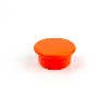 Imán redondo naranja 18 mm x 9 mm