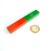 Imàn Ainico 10 cm verde rojo