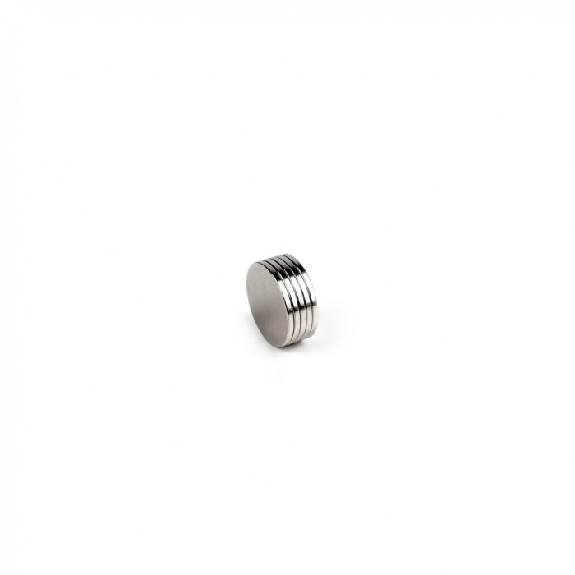 Imán de neodimio redondo Diámetro 13 mm x 1 mm de potencia 0.8 kg-Leer más