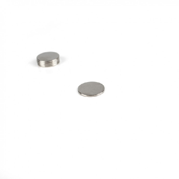 Imán de neodimio redondo Diámetro 13 mm x 1 mm de potencia 0.8 kg-Leer más