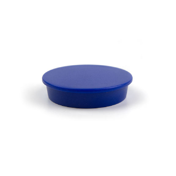 Imán redondo azul 40 mm x 9 mm-Leer más
