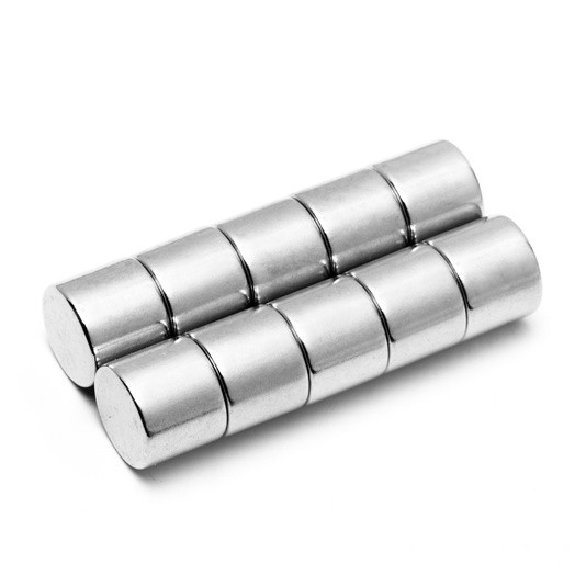 Magnete neodimio rotondo - Diametro 12 mm x 10 mm Potenza 5,3 kg-Leggi tutto