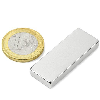 Imàn neodimio en forma rectangular 40 mm x 15 mm x 5 mm de potencia 12 kg