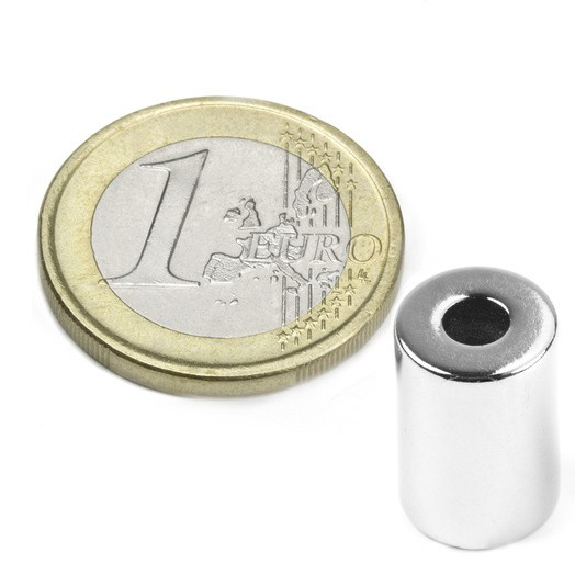 Aro magnético 10 x 4 x 15 mm de potencia 3.3 kg-Leer más