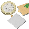 Selbstklebender Magnet 20mm x 20 mm x 1 mm Leistung 1,5 kg