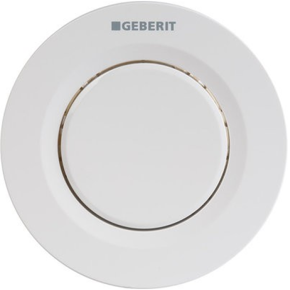 Bouton  poussoir pour réservoir dissimulé  - Désignation: Poussoir simple chromé-Leggi tutto