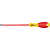 Tournevis à fente, électricien 1000 v - Ø x L. lame: 3.5 x 75 mm Tournevis à fente, électricien 1000 v - Ø x L. lame: 3.5 x 75 mm