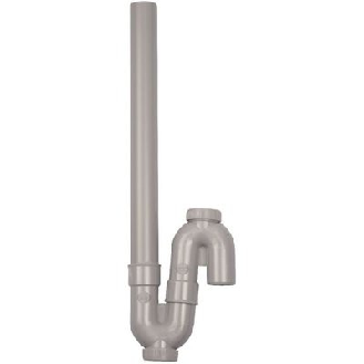 Siphon plastique à sortie verticale-Lire la description