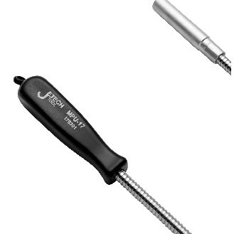 Jetech Outil de ramassage magnétique flexible — Outil de récupération d’aimant pliable avec fil de 20 po-Lire la description