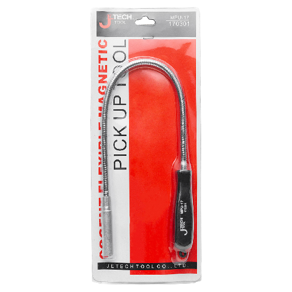 Jetech Outil de ramassage magnétique flexible — Outil de récupération d’aimant pliable avec fil de 20 po-Lire la description