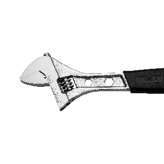 Jetech clé à molette réglable de 12 pouces avec poignée souple - clé à décalage professionnelle avec large ouverture de calibre-Lire la description