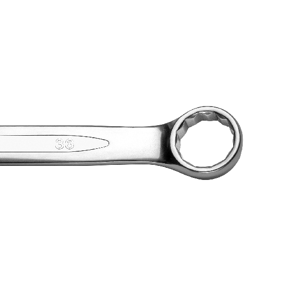 Jetech Clé combinée de 36 mm - Clés de serrage de qualité industrielle avec 12 points, 15 degrés de décalage, fabriquées en acier chrome vanadium durable avec finition sablée, forgées, traitées thermiquement, métriques-Lire la description