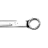 Jetech Clé combinée de 36 mm - Clés de serrage de qualité industrielle avec 12 points, 15 degrés de décalage, fabriquées en acier chrome vanadium durable avec finition sablée, forgées, traitées thermiquement, métriques