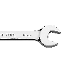 Jetech clé à tête flexible de 19 mm, qualité industrielle, fabriquée en acier allié au chrome-vanadium forgé et traité thermiquement, clé à cliquet flexible à tête articulée entièrement polie à 12 points, métrique