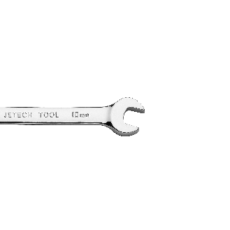 Jetech Clé à engrenage à tête flexible 10mm, Clé à cliquet flexible de qualité industrielle en acier allié Cr-V forgé et traité thermiquement, clé combinée à cliquet à tête flexible 12 points entièrement polie, métrique-Lire la description