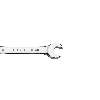 Jetech Clé à engrenage à tête flexible 10mm, Clé à cliquet flexible de qualité industrielle en acier allié Cr-V forgé et traité thermiquement, clé combinée à cliquet à tête flexible 12 points entièrement polie, métrique
