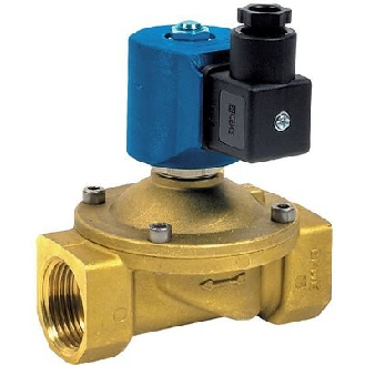 Electrovanne à commande directe VSO 84  - C: 80 | Filetage: 1'' | Ø Intérieur: 25 | A: 100 | Entraxe: 100 | B: 116 | D: 96 | Débit m³/h: 7.50-Lire la description