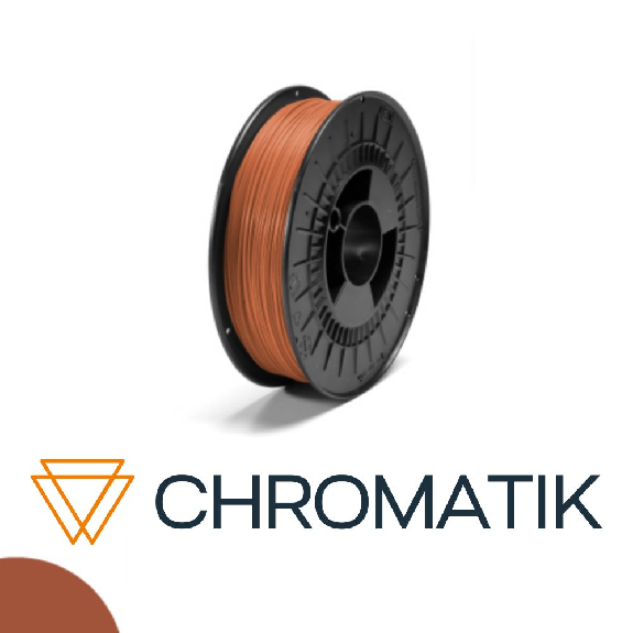 Chromatik - PLA Brun Terracotta 750g - Filament 1.75mm-Leggi tutto