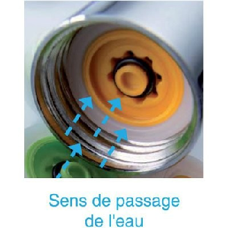 Joint de douche avec régulateur de débit intégré PCW-Lire la description