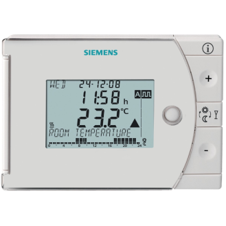 RDD100.1RF Thermostat d'ambiance sans progmation sans fils Réf. S55770-T281-Lire la description