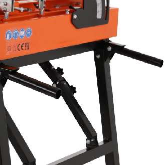 Scie de carrelage 1100W avec guidage par rail-Lire la description
