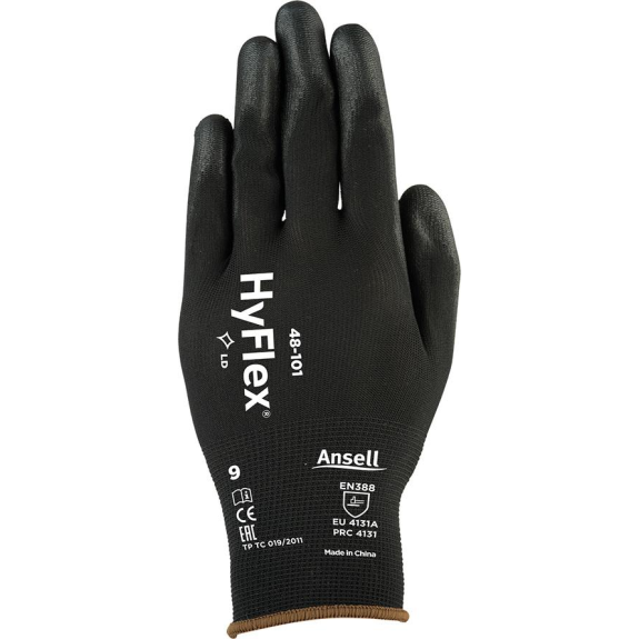 Handschuh HyFlex 48-101,schwarz, Gr.11 Handschuh HyFlex 48-101,schwarz, Gr.11-Beschreibung lesen