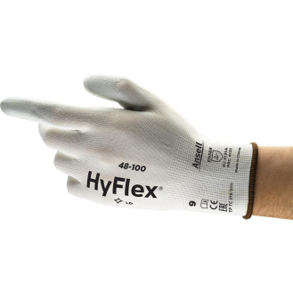 Handschuh HyFlex 48-100,weiß, Gr.9-Beschreibung lesen