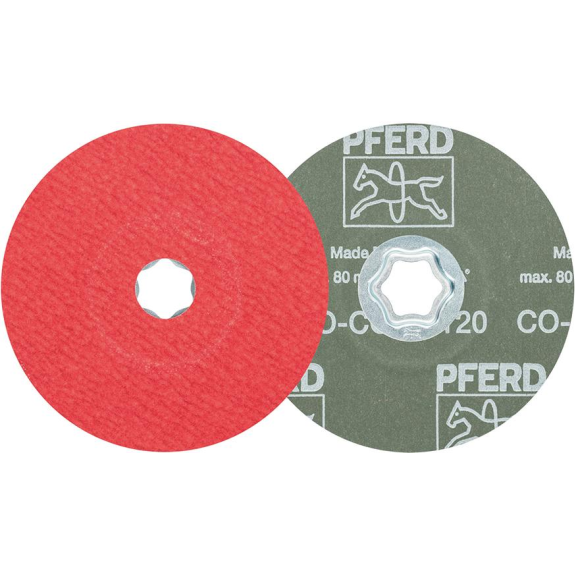 Fibechleifscheibe CC-FSCO-cool 125 mm K120-Lire la description
