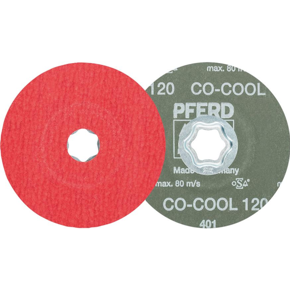 Fibechleifscheibe CC-FSCO-COOL 115mm K120-Beschreibung lesen