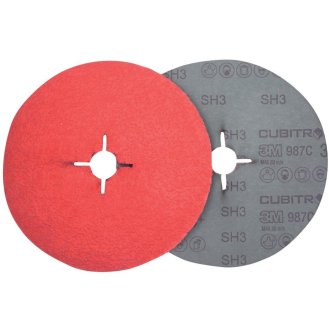 Fibechleifscheibe Cubitron II 987C 125mm P080+-Beschreibung lesen