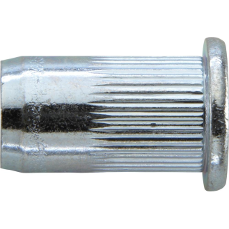 Blindnietmutter Stahl verzinkt Flachrundkopf M8x11x20mm-Beschreibung lesen