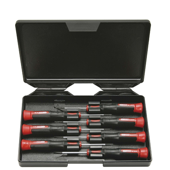 Coffret de 7 Tournevis électroniques Fente et PHILLIPS KSTOOLS-Lire la description