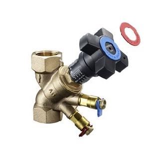 Vanne d'équilibrage HYDROCONTROL VTR bronze, taraudée BSP 2-Lire la description