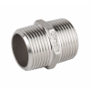 Raccords filetés/taraudés pour tuyaux - Mamelons côniques égaux - Inox - 1/4 M - Pmax: 20 bar