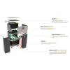 Purificateur d'air professionnel AIRINA Blanc