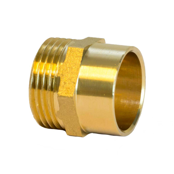 Manchon F/C laiton  Ø 3/8" M x 10*-Lire la description