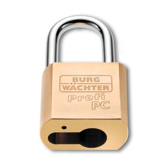 Cadenas à cylindre  116 Profi PC, avec corps en laiton massif-Lire la description