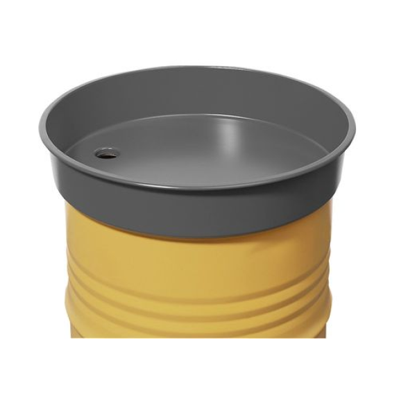 Entonnoir  en acier pour fûts, 30 litres-Lire la description