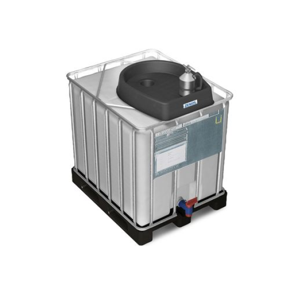 Entonnoir  pour cuves, en polyéthylène (PE), 30 litres, Ø de sortie : 100 mm-Lire la description
