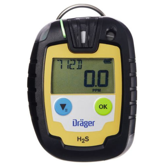 Détecteur de gaz  Pac 6000 H2S, temps limité, pr hydrogène sulfuré, 0 - 100 ppm-Lire la description
