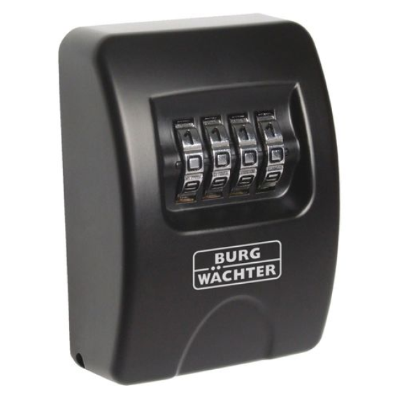 Coffre-fort pour clés  KeySafe 10 SB, pour une taille de clé jusqu'à 7 cm-Lire la description
