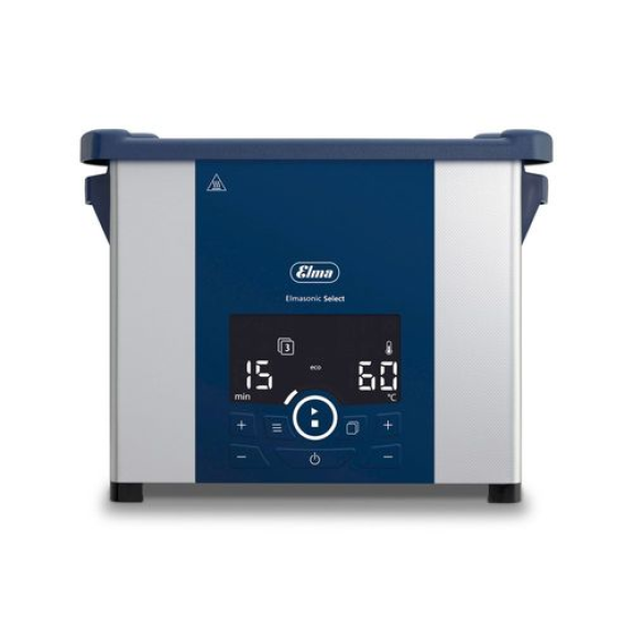 Nettoyeur à ultrasons Elmasonic Select 30 avec chauffage, volume de 2,7 l, charge de panier de 1kg-Lire la description