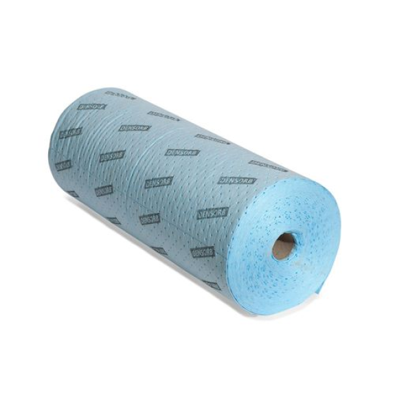 Rouleau d'absorbants  Hydrocarbures, Premium Triple heavy, 3 couches, 100 cm x 45 m-Lire la description