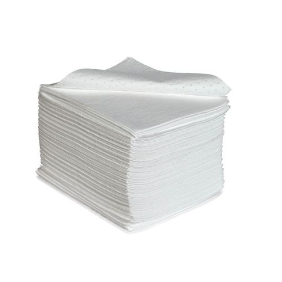 Feuilles absorbantes  Hydrocarbures, Economy Single light, 40 cm x 50cm, 200 pièces-Lire la description