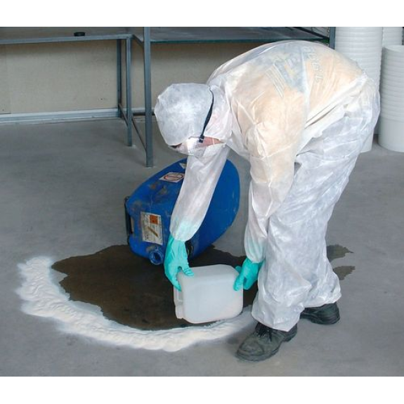 Absorbant  Multi-Sorb, granulés produits chimiques et acides, non explosif, inerte, sac 10 kg-Lire la description