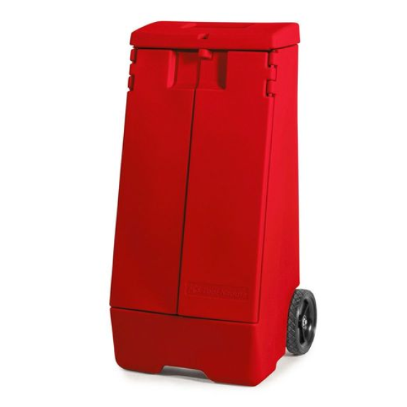Kit d'absorbants anti-pollution , absorbants en chariot rouge B, « spécial »-Lire la description