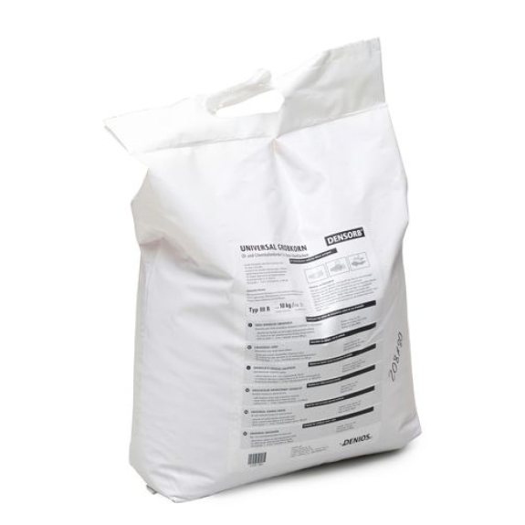 Granulés absorbants  huile, gros grain, Universel, ignifuge, chimiquement inerte, sac de 10kg-Lire la description