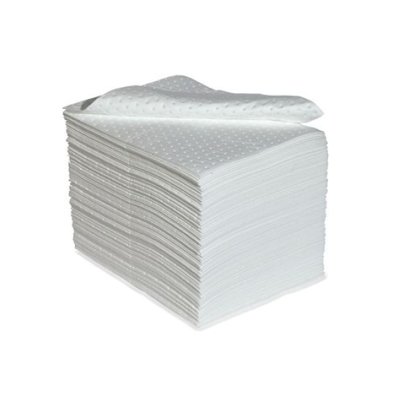 Feuilles absorbantes  Hydrocarbures, Economy Single heavy, 40 cm x 50cm, 100 pièces-Lire la description