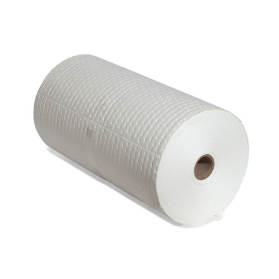 Rouleau d'absorbants  Hydrocarbures, Economy Single light, 76 cm x 90 m-Lire la description