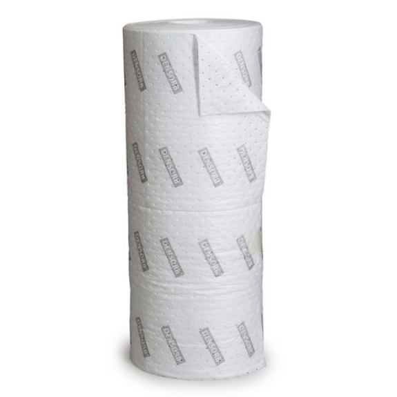 Rouleau d'absorbants  Hydrocarbures, Economy Double heavy, 2 couches, 100 cm x 45 m-Lire la description